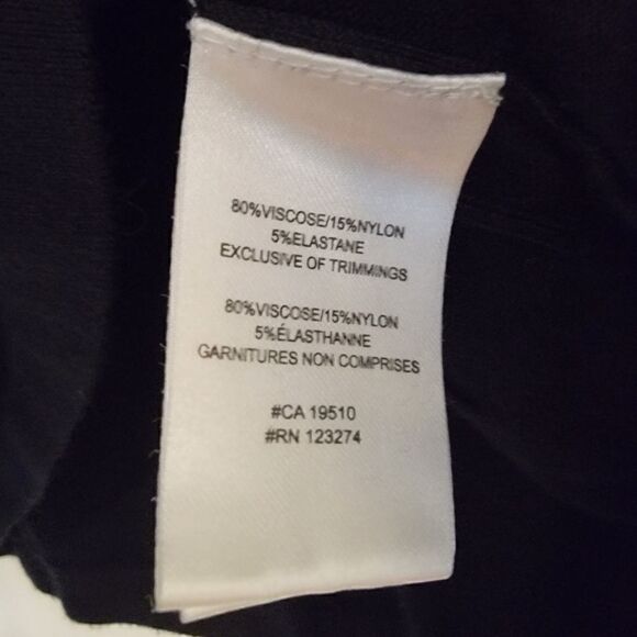 Lole Shirred Mock Neck Sweater black medium (flawed) - Picture 3 of 6